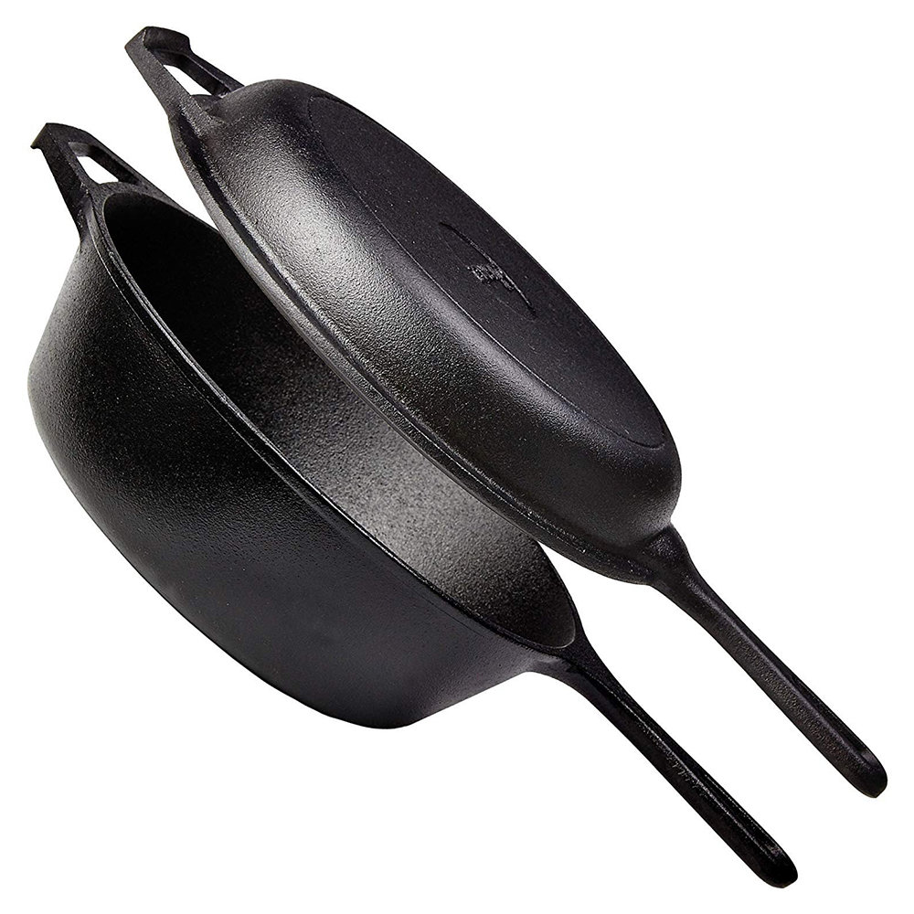 How to Use Cuisinel Dual Handle Cast Iron Skillet? 
