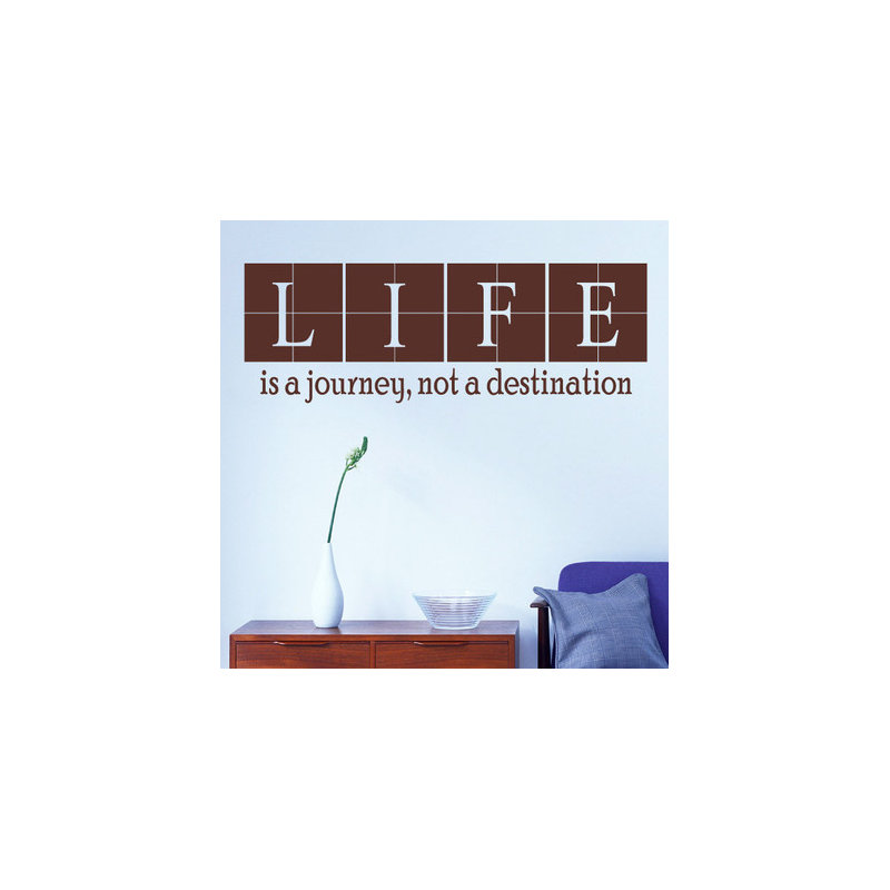 Wall Decal, Large, Brown