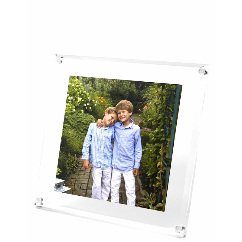 Beveled Acrylic Frame, 6" x 6"