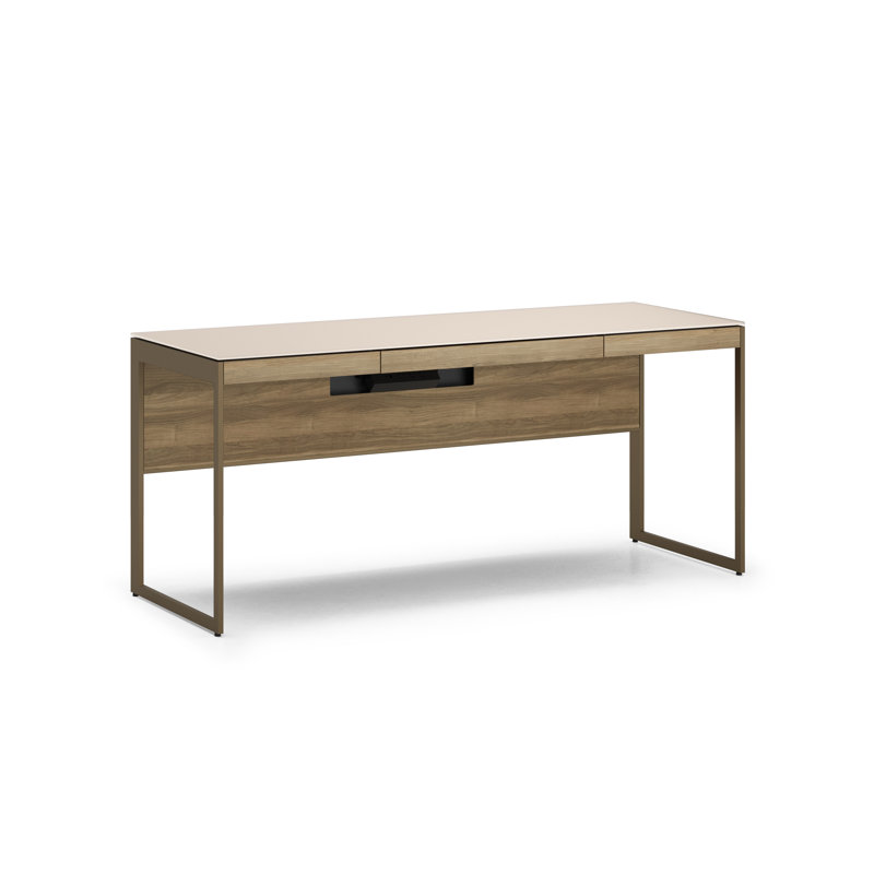 Sequel Studio Desk - 6601, Neo Walnut/Bronze