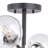 Blevins Glass Semi Flush Mount-194673021-235102460