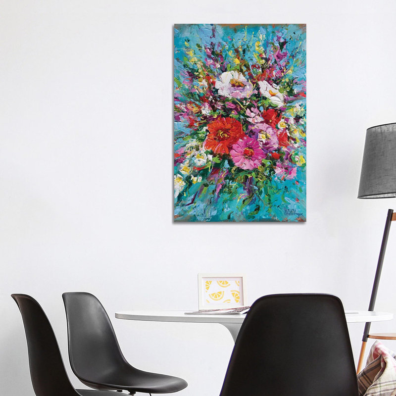 Bouquet IV by Andrej Ostapchuk - Wrapped Canvas Print, 101.6 cm H x 66.04 cm W x 1.91 cm D