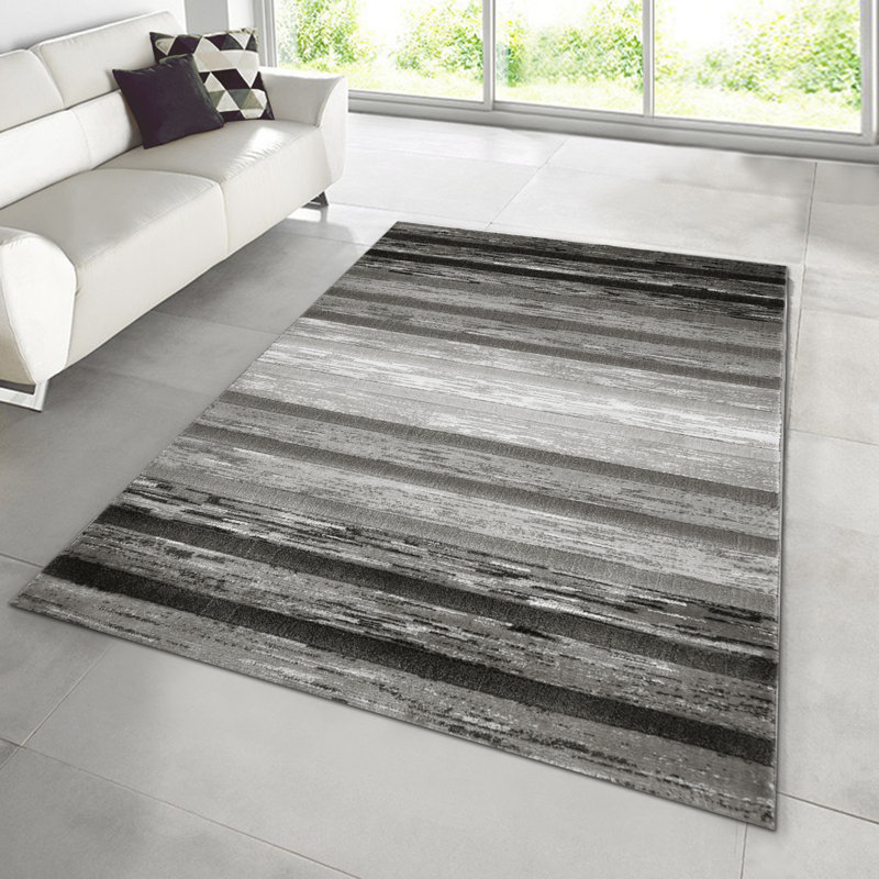 Grillo Geometric Hand Hooked Area Rug, Rectangle 200 x 290cm