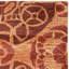 Tapis floral en laine / viscose touffeté à la main Kouerga-21272790