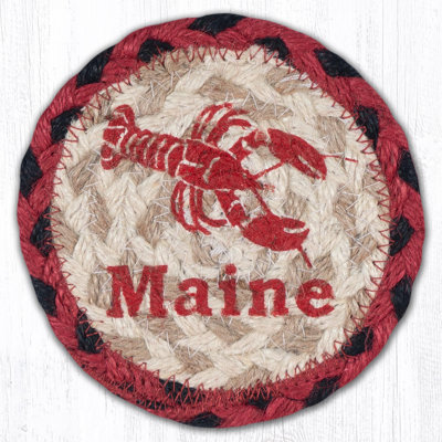  IC-396 Lobster Maine Printed Coaster 5"x5"