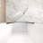 Bellora Pivot Shower Door with Aluminum Frame, Tempered Glass and Stainless Steel Handle-123043996-123043997