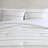 Nautica Naval Stripe White Cotton Duvet Cover Set-110428670