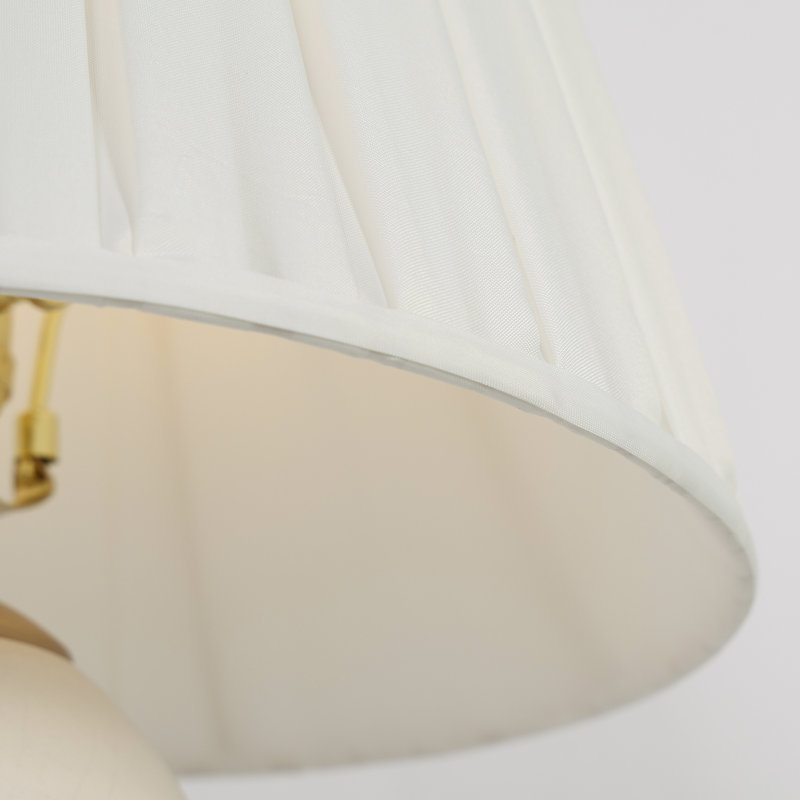 Ceramic Table Lamp, Blanc