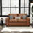Latitude Run® Caro Leather Upholstered Loveseat-128681362