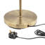 140cm Antique Brass Task Floor Lamp