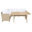 Izmir 6 - Person Patio Conversation Set with Cushions-1999168455