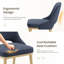 49cm H Fabric Upholstered Side Chair-946866224