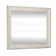 Exmouth Solid Wood Square Dresser Mirror