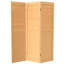 6 Ft. Tall Adjustable Shutter Room Divider Natural 6 Panel-2044687732-2044687733