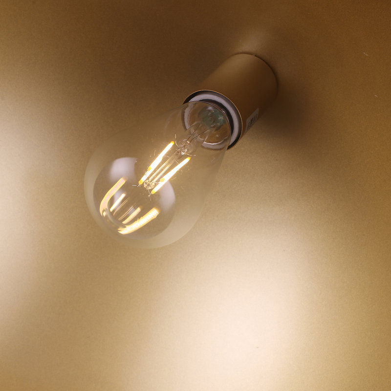 15.75" Adjustable Black Dome Pendant Light, 15.75“ D x 15.75” W x 7.87“ H, Black/Gold, 2