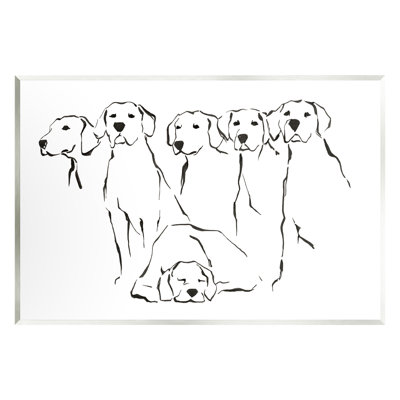 «Minimal Dogs Doodle» par Ethan Harper