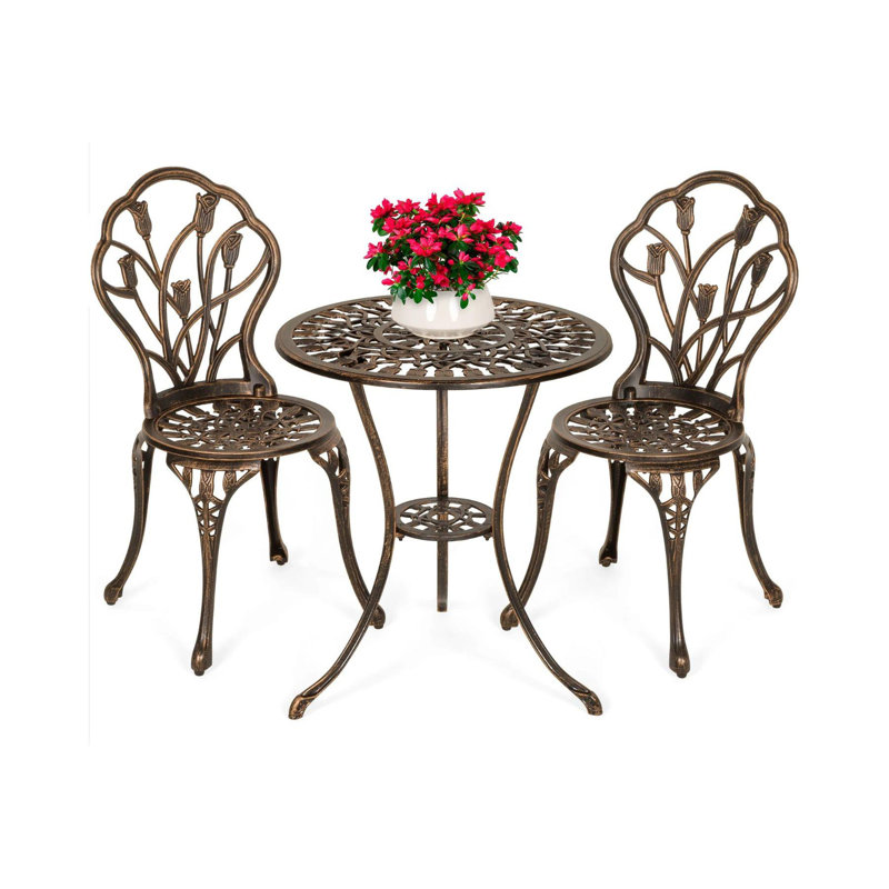 Laurel 2 - Person Patio Dining Set with Round Table