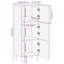 40cm Sideboard