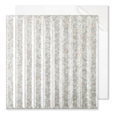 Carrelage dosseret en verre Diflart Reflections Peel and Stick