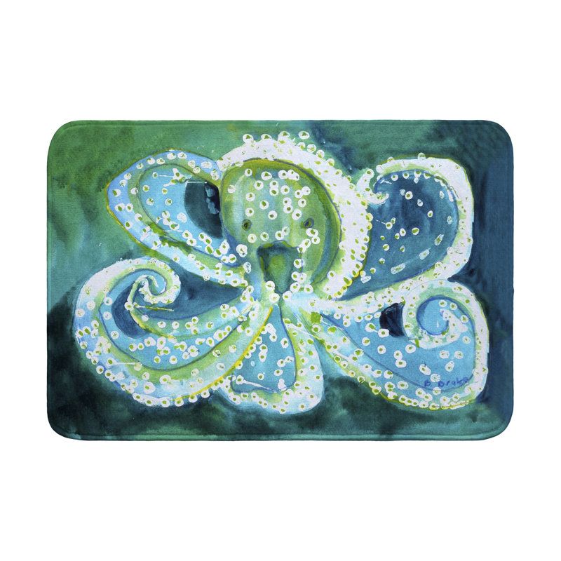 Octopus Bath Mat, Single - 24" L x 36" W