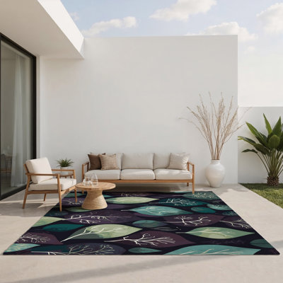 Tapis intérieur et extérieur Radiant Thicket