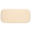 Repose-pieds rectangulaire Carrah avec pieds en bois Carrah-22872258