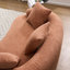 Canapé incurvé en chenille Boneless-957983207