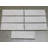 Carrara White Marble 4X12 Baseboard Crown Molding Honed