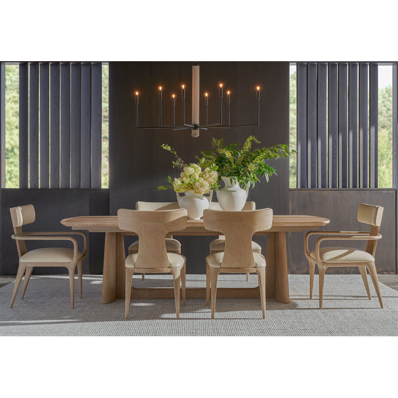 Repose Dining Table, Charcoal Oak