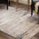 Benton Blue Modern Abstract Stripe Area Rug