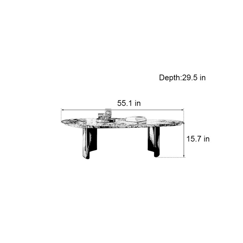 Colucci, 15.7" H x 55.1" W x 29.5" D