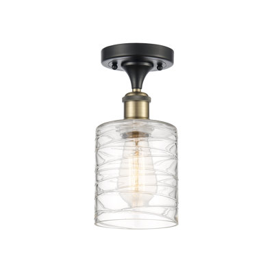 Leilani Glass Semi Flush Mount