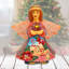 5'' Wood Hanging Figurine Ornament