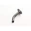 Pomme de douche High Luxury - style pluie, laiton, installation sans outil en 1 minute, pluie bronze industriel, moderne, assemblage, évident