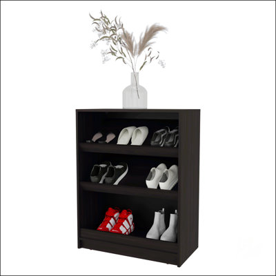 Range-chaussures avec rangement ouvert