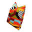 Coussin décoratif brodé carré en plumes de 20 po La Broderie