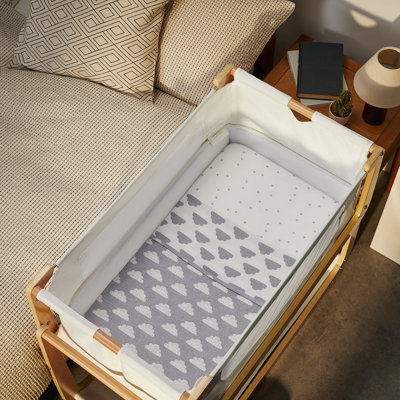 Snuz 3pc. Ensemble de literie - Lit de bébé - Nuage
