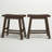 Arberesha Counter Stool with Solid Wood Frame