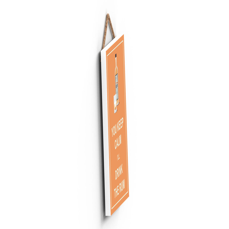 KEEP CALM RUM in , 28.5cm H x 18.5cm W x 0.9cm D