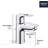 BauLoop Single Hole Bathroom Faucet