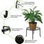 Ahull Plant Stand - Set of 5