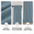 Rod Pocket Velvet Curtains, 2 Panels - Super Soft Light Filtering Drapes, Noise Reducing & Privacy Protection Velvet Window Curtains for Living Room, Bedroom-129160062-128971247