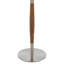 Detroit Table Lamp Satin Nickel Walnut Detail Base Only