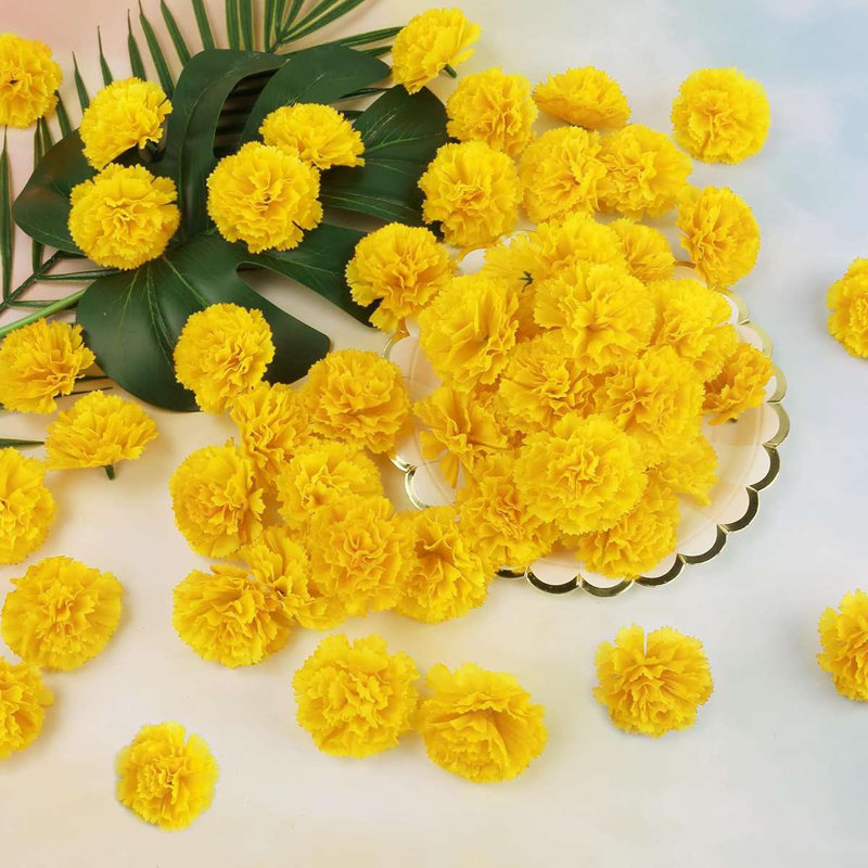 Arrangement de souci, Jaune
