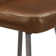 Etna Swivel Upholstered Counter Stool with Metal Frame