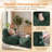 Oversized Adult Bean Bag Chair With Ottoman, Corduroy Fabric Lazy Sofa, Plump Shredded Foam Filled, Soft Fluffy & Portable, Back Support For Napping & Gaming-1905585605