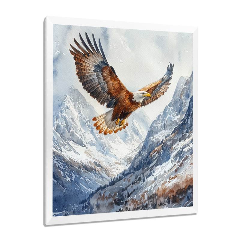 Waverley - Animals Wall Art, H 20 po x l 12 po, Reproduction encadrée d'une seule photo, Blanc