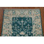 Tapis vert en laine noué à la main de conception unique 2 pi 0 po x 3 pi 10 po New Age