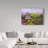 'Gazebo Park' Acrylic Painting Print on Wrapped Canvas-31878579