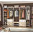 Jeremyiah 68" W -96" W Walk In Closet System with 6 drawers-1882681752